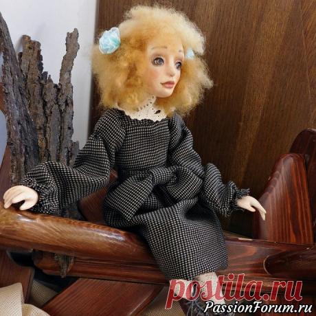 Кукла из безобжиговой глины Керапласт. Способ защиты кукольных деталей от хрупкости - запись пользователя Лена (Лена) в сообществе Мир игрушки в категории Разнообразные игрушки ручной работы