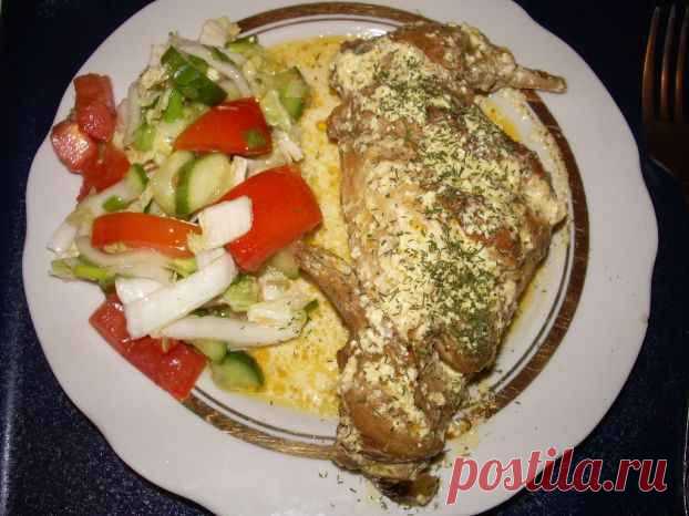 Ножки кролика жареные