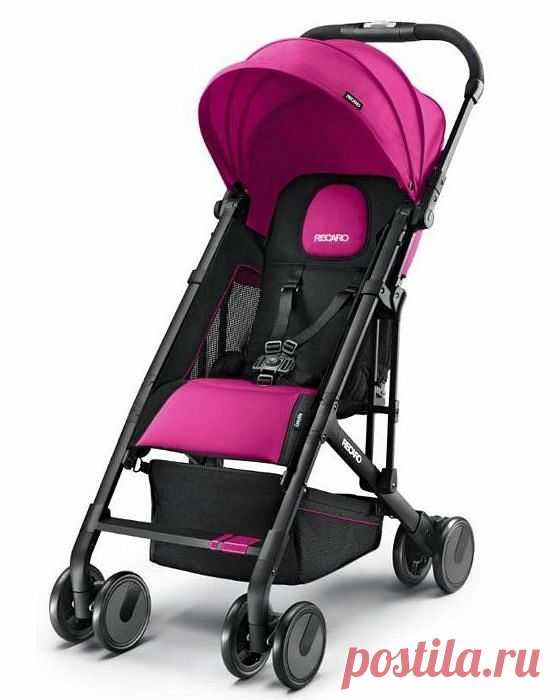 ПРОГУЛОЧНАЯ КОЛЯСКА EASYLIFE РОЗОВАЯ RECARO (РЕКАРО)