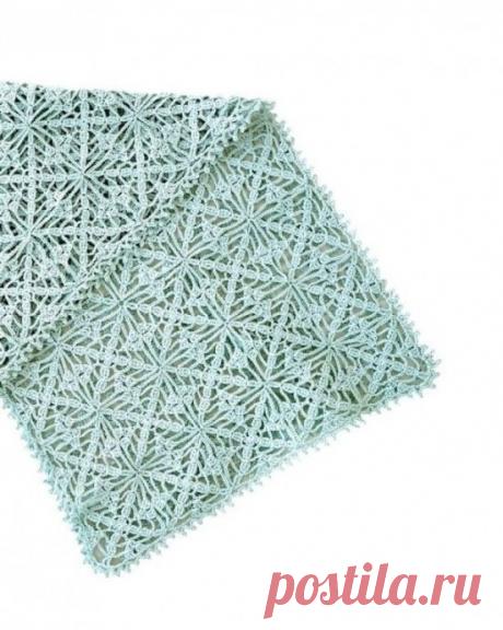 Шарфик, связан крючком