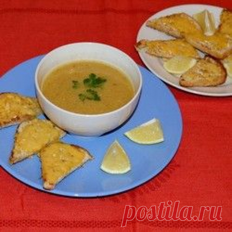 Турецкий чечевичный суп пюре из чечевицы