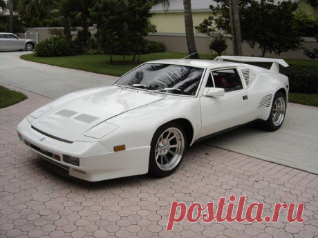 Detomaso Pantera GT5S White / Только машины