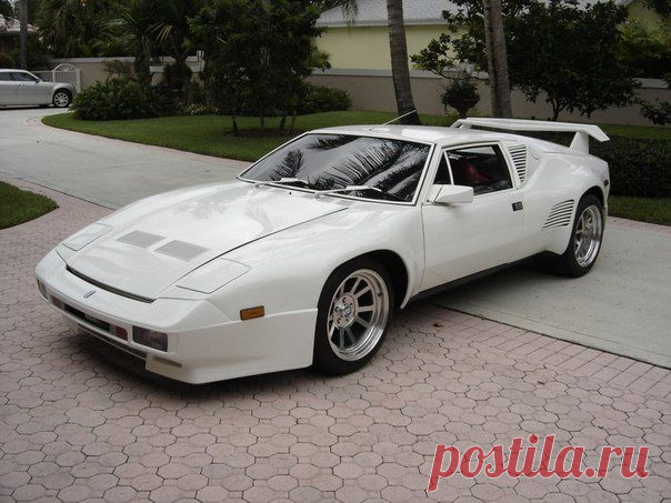 Detomaso Pantera GT5S White / Только машины