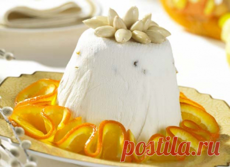 Пасха из рикотты с апельсином - Пошаговый рецепт с фото своими руками Как приготовить Пасха из рикотты с апельсином.Простой пошаговый рецепт приготовления в домашних условиях с фото.