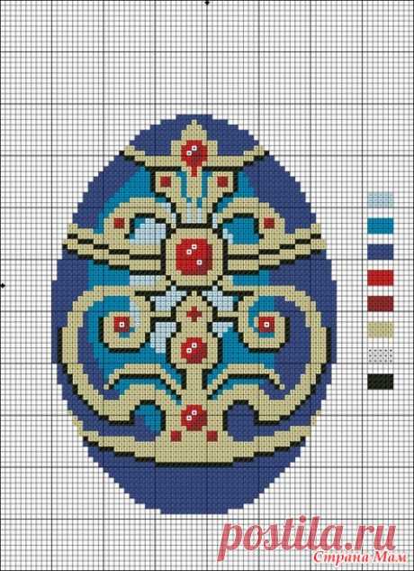 Орнамент "Faberge Egg" - Бискорню и другие "кривульки" - Страна Мам