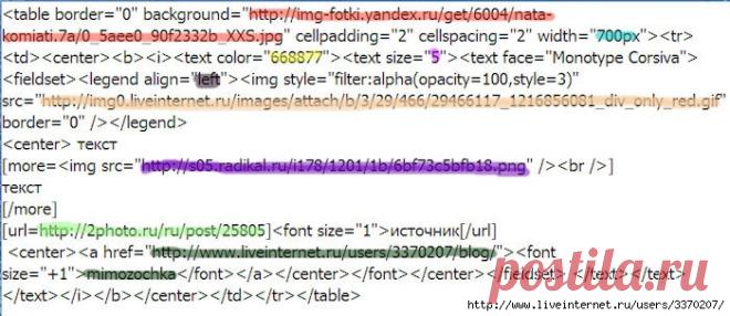 Урок"Фон под запись с обводкой и картинкой в разрыве