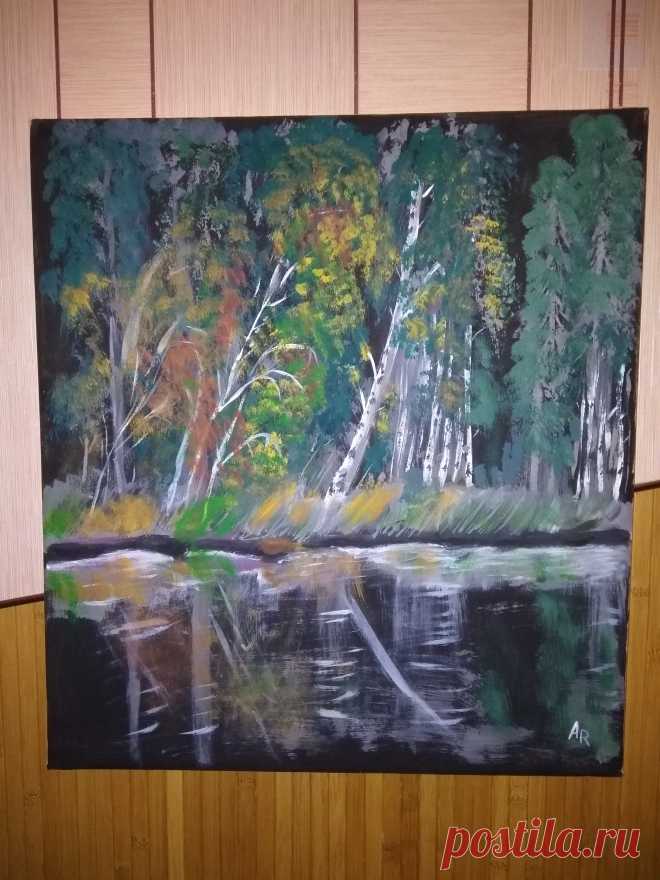 Березы, первая работа Рашкована Александра