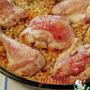 Перловка с курицей в духовке "Удивительная"