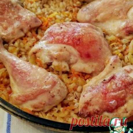 Перловка с курицей в духовке &quot;Удивительная&quot;