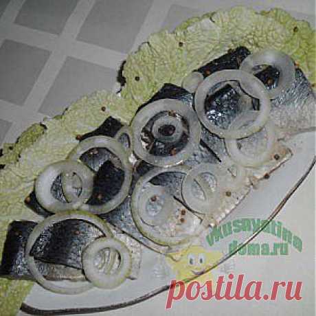 Маринованная селедка в собственном соку..