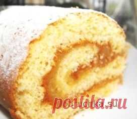 Рулет на скорую руку к чаю