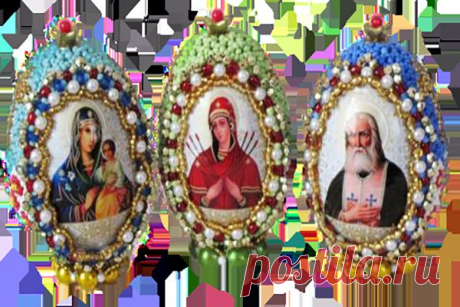 Подарок родителям на Пасху, сделанный своими руками