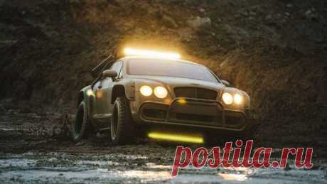 Единственный в мире внедорожник Bentley Continental GT появился в продаже
