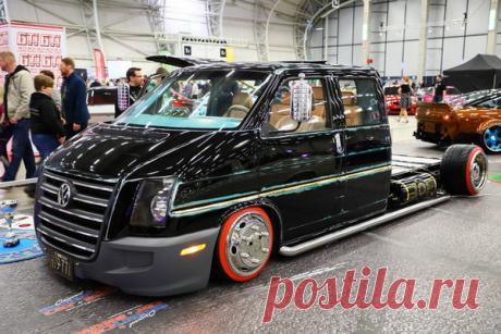 Финны заменили «лицо» Volkswagen Transporter и установили пневмоподвеску | Автомобильная культура CARAKOOM | Яндекс Дзен
