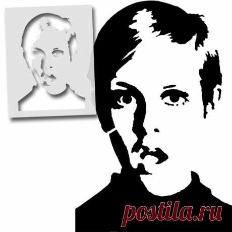 Twiggy Stencil Retro Icon Art Craft & Decor Stencil Paint | Etsy