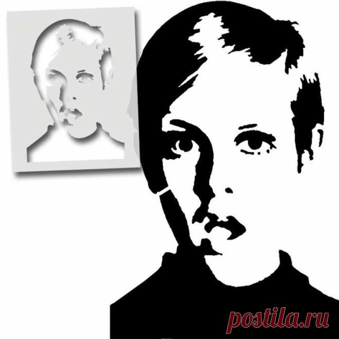 Twiggy Stencil Retro Icon Art Craft & Decor Stencil Paint | Etsy