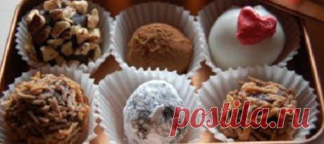 Шоколадные трюфели - фото рецепт приготовления