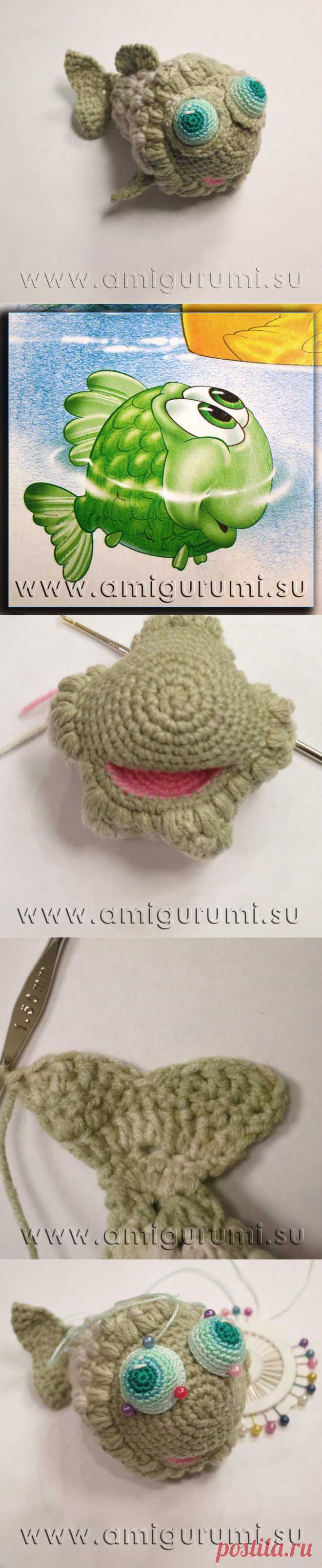 Зеленая рыбонька | АмигурумиЯ