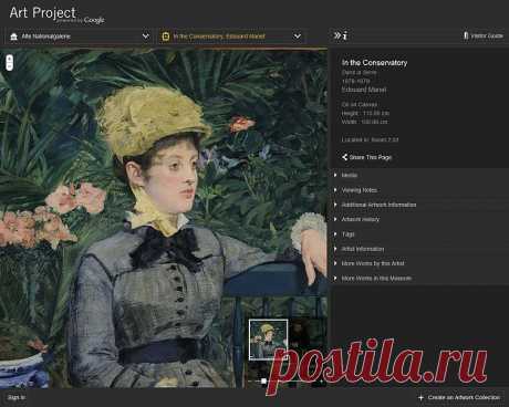 Google Art Project — крупнейшая интернет-платформа, через которую имеется доступ к изображениям произведений искусства с высоким разрешением. Проект был запущен Google 1 февраля 2011 года при изначальном международном сотрудничестве с 17 музеями.