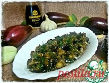 Жареные баклажаны с соусом - кулинарный рецепт