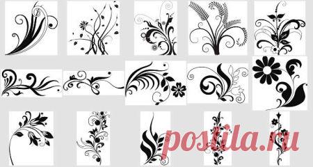 чёрно-белые картинки для декупажа со для распечатки - Поиск в Google