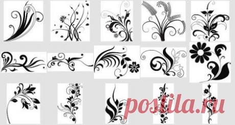 чёрно-белые картинки для декупажа со для распечатки - Поиск в Google