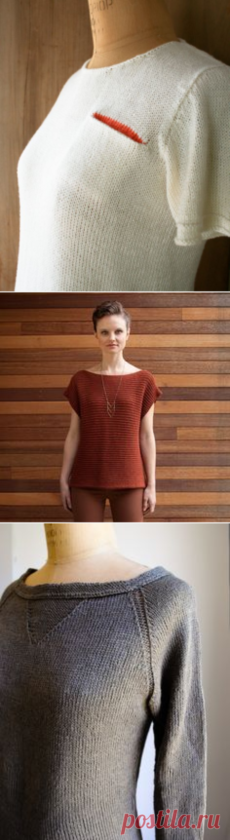 Knit T-Shirt - free | PULLOVERS - TUNIQUES - TOPS Femmes - Women