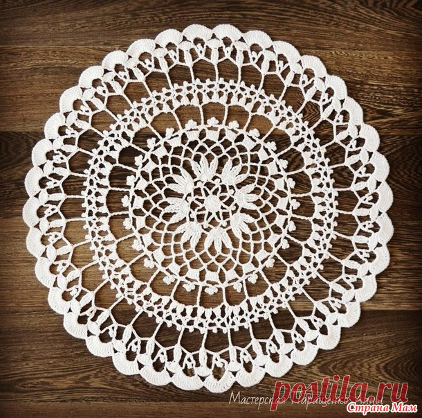 Ажур Ажур))) Отдых от каркасных куколок))) - Вязание - Страна Мам