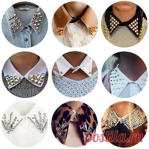 Уголки на воротник рубашки