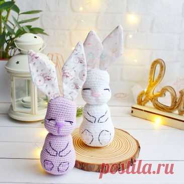 PDF Зайка Соня крючком. FREE crochet pattern; Аmigurumi toy patterns. Амигуруми схемы и описания на русском. Вязаные игрушки и поделки своими руками #amimore - зайка из плюшевой пряжи, заяц, плюшевый зайчик, кролик, зайчонок, крольчонок.