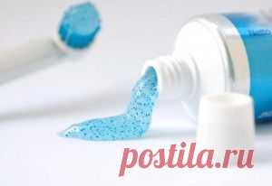 Чем полезна зубная паста в хозяйстве?