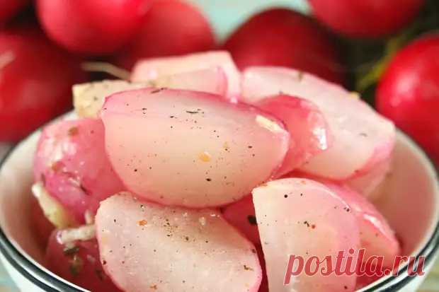 Жареный редис на скорую руку - Будет вкусно - Социальная сеть 