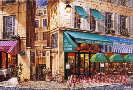 Rue d'Orsel. Париж ©Парижские кафе/ Аркадий Острицкий - ARTinvestment.RU Forum