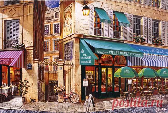 Rue d'Orsel. Париж ©Парижские кафе/ Аркадий Острицкий - ARTinvestment.RU Forum