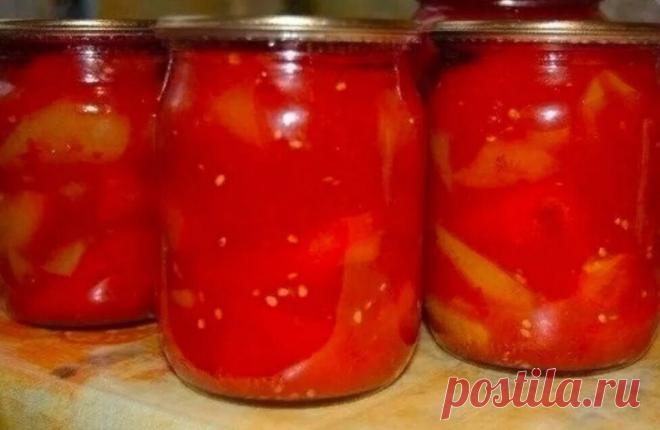 Простой рецепт лечо

Ингpeдиенты:
- помидоры — 4 кг,
- перец болгарский — 5 кг,
- сахар — 1 стакан,
- соль — 2 столовых ложки (с горкой),
- растительное масло — 1 стакан,
- уксус 9% — 2 столовых ложки

Приготовлeние:

Помидоры вымыть и прокрутить на мясорубке.

Перец вымыть, вырезать семенную коробку и разрезать каждый вдоль на 4-6 частей.

Прокрученную помидорную массу перелить в большую кастрюлю и добавить сахар, соль. Поставить кастрюлю на огонь. После закипания массы п...