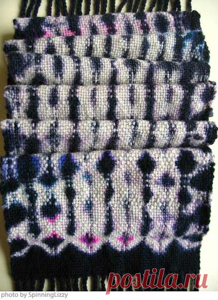 Tejido Shibori en un Rigid-Heddle Loom | Syne Mitchell
