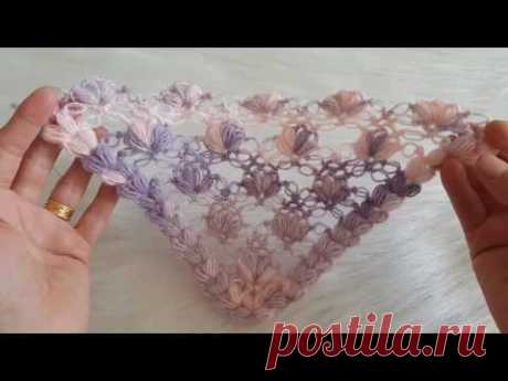 Angora Batik  İple Çok Kolay Bir Şal Yapalım