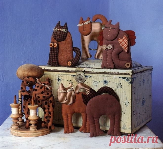 Выкройки котов (часть 1) / Это интересно / Все о куклах и игрушках / Oytoy