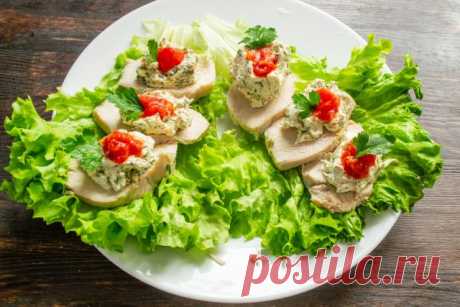Легкая закуска из куриной грудки — Ботаничка
