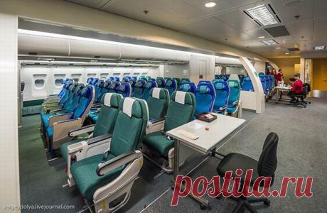 Как тренируют бортпроводников?