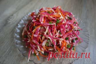 Бесподобный осенний салат с редькой! Не просто вкусно, а очень вкусно!