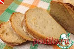 Итальянский народный хлеб на закваске - кулинарный рецепт