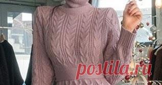 Świetna sukienka na drutach Sukienka dla chudzielców