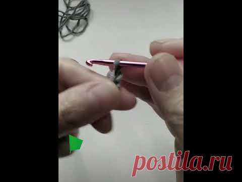 Цепочка крючком!!! Это Гениально!!! Как просто и без перекрутов набрать цепочку крючком.