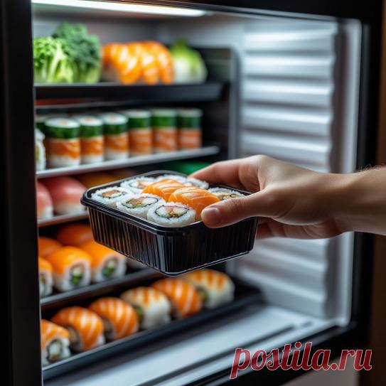Как правильно хранить роллы и суши, если вы не съели сразу?