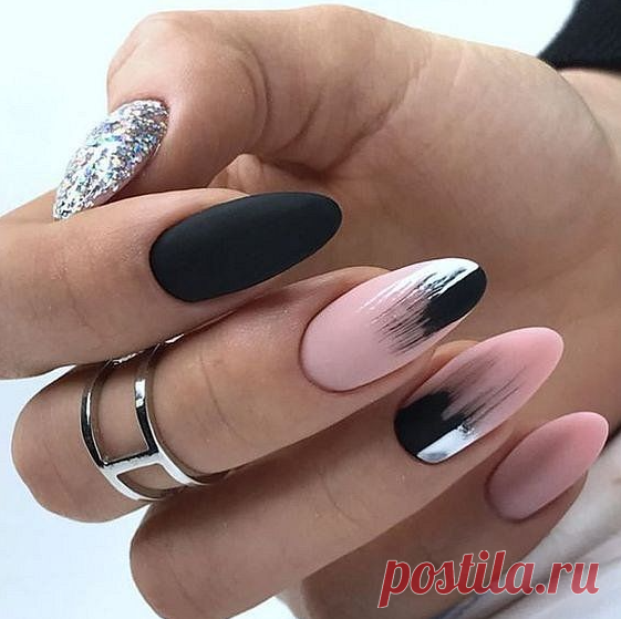 Матовый маникюр с фото: черный, красный, бордовый, бежевый от компании «Интернет-магазин Million Nails»