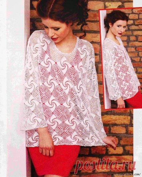 Inspirações de Croche com Any Lucy: Túnica