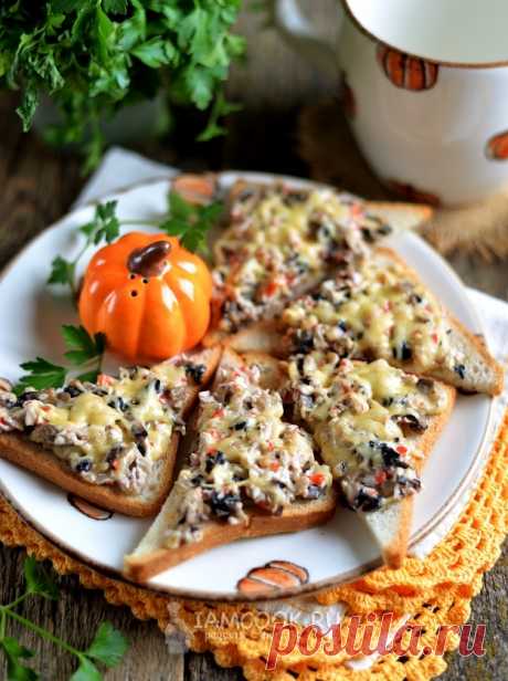 Бутерброды с крабовыми палочками и сыром — рецепт с фото пошагово
