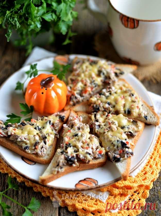 Бутерброды с крабовыми палочками и сыром — рецепт с фото пошагово