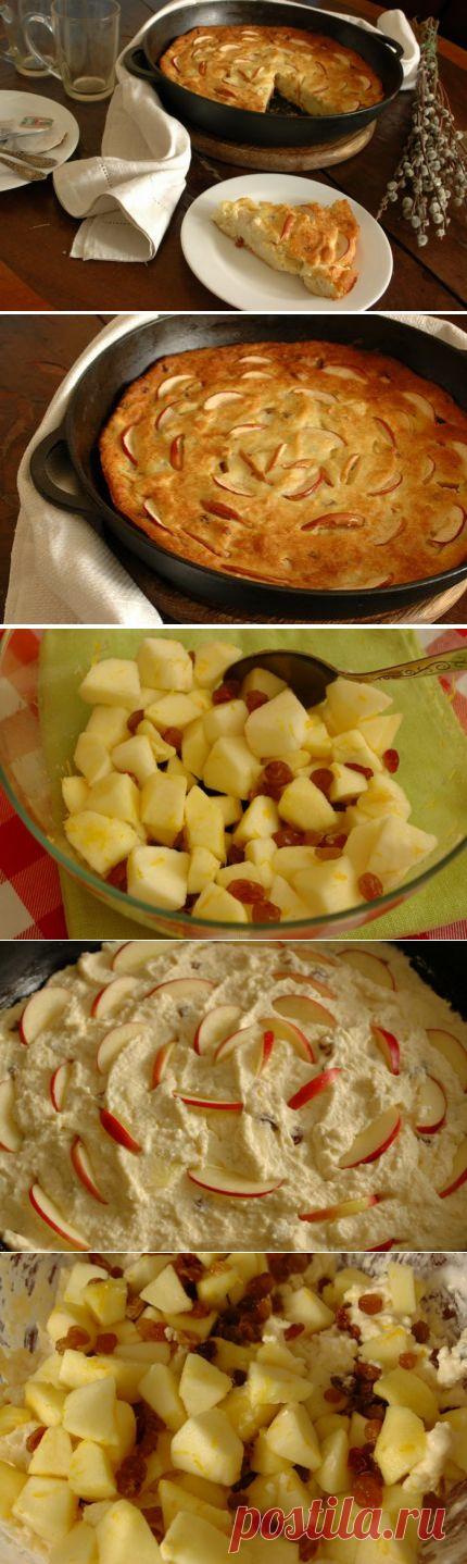 Запеканка с яблоками